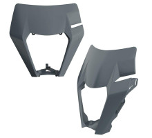 Кришка передньої лампи polisport ktm exc / exc-f / xc-w / xcf-w `17-19 колір nardo grey nardo grey (oem pattern)