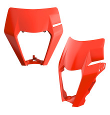 Кришка передньої лампи polisport ktm exc / exc-f / xc-w / xcf-w `17-19 колір оранжевий (oem стиль)