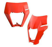 Кришка передньої лампи polisport ktm exc / exc-f / xc-w / xcf-w `17-19 колір оранжевий (oem стиль)