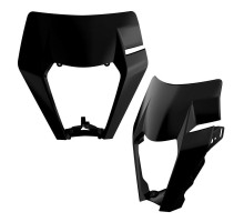 Кришка передньої лампи polisport ktm exc/exc-f/xc-w/xcf-w `17-19 чорна (oem стиль)