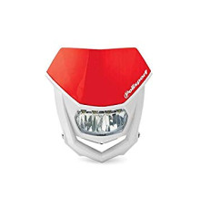 polisport універсальна передня лампа halo з led лампочкою колір червоний HONDA