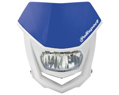 polisport універсальна передня лампа halo з led лампочкою колір синій YAMAHA