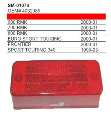 Spi задній сніг ліхтар snow polaris (oem 4032085) (снігоход)