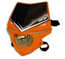 Стелс лампа UFO гомологована зі світлодіодними індикаторами колір оранжево-чорний