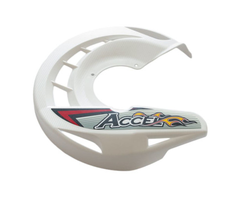 ПЛАСТИКОВИЙ ЕЛЕМЕНТ КРИШКИ ГАЛЬМІВНОГО ДИСКА ACCEL (ДЛЯ ПЕРЕХІДНИКА FDCM АБО КОМПЛЕКТУ КРИШОК FDG) БІЛИЙ (FDC-01WH) -