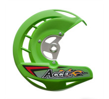ЗАХИСТ ПЕРЕДНЬОГО ГАЛЬМІВНОГО ДИСКА ACCEL KAWASAKI KXF 250/450 '06-'18 КОЛІР ЗЕЛЕНИЙ (FDG-03GR)
