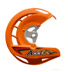ЗАХИСТ ПЕРЕДНЬОГО ГАЛЬМІВНОГО ДИСКА ACCEL KTM SX/SXF '03-'14, EXC, EXCF '03-'15 ОРАНЖЕВИЙ (FDG-05OR)