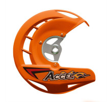 ЗАХИСТ ПЕРЕДНЬОГО ГАЛЬМІВНОГО ДИСКА ACCEL KTM SX/SXF '03-'14, EXC, EXCF '03-'15 ОРАНЖЕВИЙ (FDG-05OR)