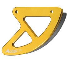 Кришка заднього гальмівного диска ACCEL SUZUKI RMZ 250 '07-'18, RMZ 450 '05-'18, RM 125/250 '05-'09 (алюміній), золото