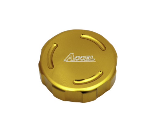 Кришка головного гальмівного циліндра accel золотого кольору