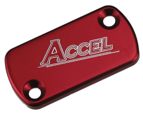 Кришка головного гальмівного циліндра accel передня HONDA cr/crf/xr червона