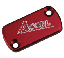 Кришка головного гальмівного циліндра accel передня HONDA cr/crf/xr червона