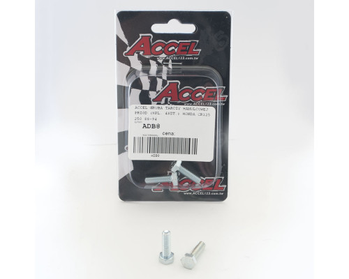 БОЛТИ ПЕРЕДНЬОГО ГАЛЬМІВНОГО ДИСКА ACCEL (КОМПЛЕКТ 4 - M6) HONDA CR 125/250 '88-'94