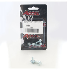 БОЛТИ ЗАДНЬОГО ГАЛЬМІВНОГО ДИСКА ACCEL (КОМПЛЕКТ 6 - M6) YAMAHA YZ/YZF/WRF '98-'16
