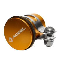 Бачок для гальмівної рідини accel задній алюмінієвий золотистий колір