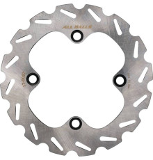 All balls 2024/09 задній гальмувальний диск YAMAHA yfm 550 grizzly '09-'15, yfm 700 grizzly '07-'23 (205x98x4.0mm) (4x10.5mm)