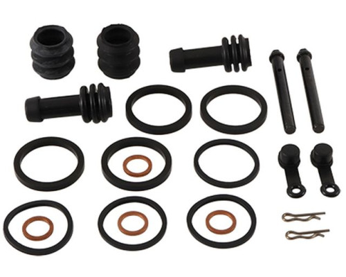 All balls переднього гальмівного суппора ремокомплект kawasaki er-6n 09-10, kle650 09-14, suzuki dl650 07-17, sfv650 09-15, sv650 abs 03-09