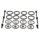 All balls переднього гальмівного суппора ремокомплект kawasaki z1000 14-16, zx10r 08-10, suzuki dl1000 14-16, gsx-r1000 09-11, gsxr1300r 08-12