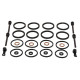 All balls переднього гальмівного суппора ремокомплект kawasaki z1000 14-16, zx10r 08-10, suzuki dl1000 14-16, gsx-r1000 09-11, gsxr1300r 08-12