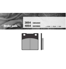 Гальмівні колодки brenta kh161 sintered metal (gold) (kawasaki zxr/zzr/zrx/zx задні) (ft 4054)