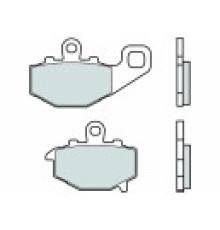 Гальмівні колодки brenta kh192 спічений метал (золото) задні (ft 4089)