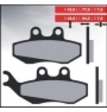 Гальмівні колодки brenta kh194 спічений метал (золото) (ft 4017)