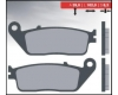 Гальмівні колодки brenta kh226 / kh142 спічений метал (золото) (ft 4059)