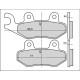 Гальмівні колодки brenta kh228 спічений метал (золото) (ft 4070)
