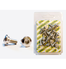 CC БОЛТИ ПЕРЕДНЬОГО ГАЛЬМУВАЛЬНОГО ДИСКА KAWASAKI KX/KXF (20PCS) M6, ПЛОСКИЙ - ШЕСТИГРАННИЙ, 10.9HRC (1083-16) (CC PRODUCTS)
