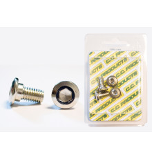 CC  БОЛТИ ГАЛЬМУВАЛЬНОГО ДИСКА ЗАДНІ KAWASAKI KX/KXF (4PCS) M8, ПЛОСКИЙ - ШЕСТИГРАННИЙ, 10.9 HRC (1083-15) (CC PRODUCTS)