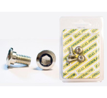 CC  БОЛТИ ГАЛЬМУВАЛЬНОГО ДИСКА ЗАДНІ KAWASAKI KX/KXF (4PCS) M8, ПЛОСКИЙ - ШЕСТИГРАННИЙ, 10.9 HRC (1083-15) (CC PRODUCTS)