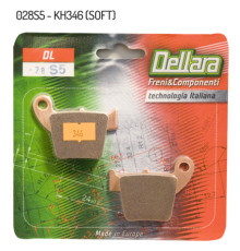Гальмівні колодки dellara kh346 gold підходить: HONDA cr 125/250r '02-'07, crf 150 '07-'22, crf 250f/r/x '04-'22, crf 250rx '19-'22, crf 450l '19-'21, crf 450r '02-'2 2, crf 450rl '22, crf 450rwe '19