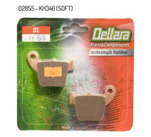 Гальмівні колодки dellara kh346 gold підходить: HONDA cr 125/250r '02-'07, crf 150 '07-'22, crf 250f/r/x '04-'22, crf 250rx '19-'22, crf 450l '19-'21, crf 450r '02-'2 2, crf 450rl '22, crf 450rwe '19