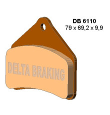Гальмувальні колодки delta braking снігоход arctic cat