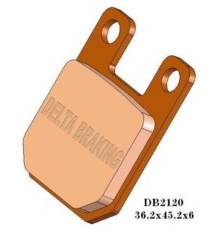 Гальмівні колодки delta braking kh115 - заміна db2120mx-d та db2120qd-d