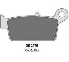 Гальмівні колодки delta braking kh131 задні - заміна db2170mx-d та db2170qd-d