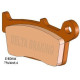 Гальмівні колодки delta braking kh131/3/kh233 задні HONDA nsr 50 mini '00-'09, xz 50/100 '09-'19, nsf 250r '11-, crf 230 '08-'15, kawasaki klx 300 '21-