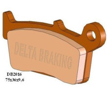Гальмівні колодки delta braking kh131/3/kh233 задні HONDA nsr 50 mini '00-'09, xz 50/100 '09-'19, nsf 250r '11-, crf 230 '08-'15, kawasaki klx 300 '21-