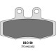 Гальмівні колодки delta braking kh132 - заміна db2180mx-d та db2180qd-d
