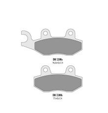 Гальмувальні колодки delta braking kh135 / kh214 передні - заміна db2200mx-d та db2200qd-d