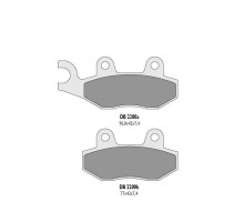 Гальмувальні колодки delta braking kh135 / kh214 передні - заміна db2200mx-d та db2200qd-d