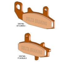 Гальмівні колодки delta braking kh147 - заміняють db2740mx-d та db2740qd-d