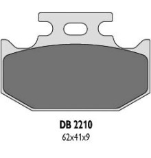 Гальмівні колодки delta braking kh152, kh152/2 - заміна db2210mx-d та db2210qd-d