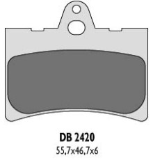 Гальмівні колодки delta braking kh156