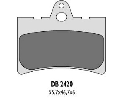 Гальмівні колодки delta braking kh156