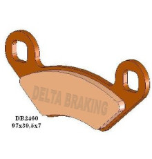 Гальмівні колодки delta braking kh159 polaris - заміна db2460mx-d та db2460qd-d