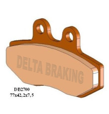 Гальмівні колодки delta braking kh167 - заміна db2700mx-d та db2700qd-d