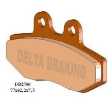Гальмівні колодки delta braking kh167 - заміна db2700mx-d та db2700qd-d
