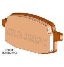 Гальмувальні колодки delta braking kh169 передні adly silver/fox 50 '01-'05, peugeot clic 50 '08-'11, YAMAHA ya 100 grand axis '05, yw 100t '96, beta 125r