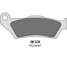 Гальмувальні колодки delta braking kh181 передні brembo - заміна db2220mx-d та db2220qd-d